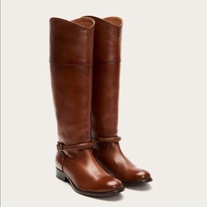 Frye Melissa Seam Tall Extended Calf Boot NWT 8.5